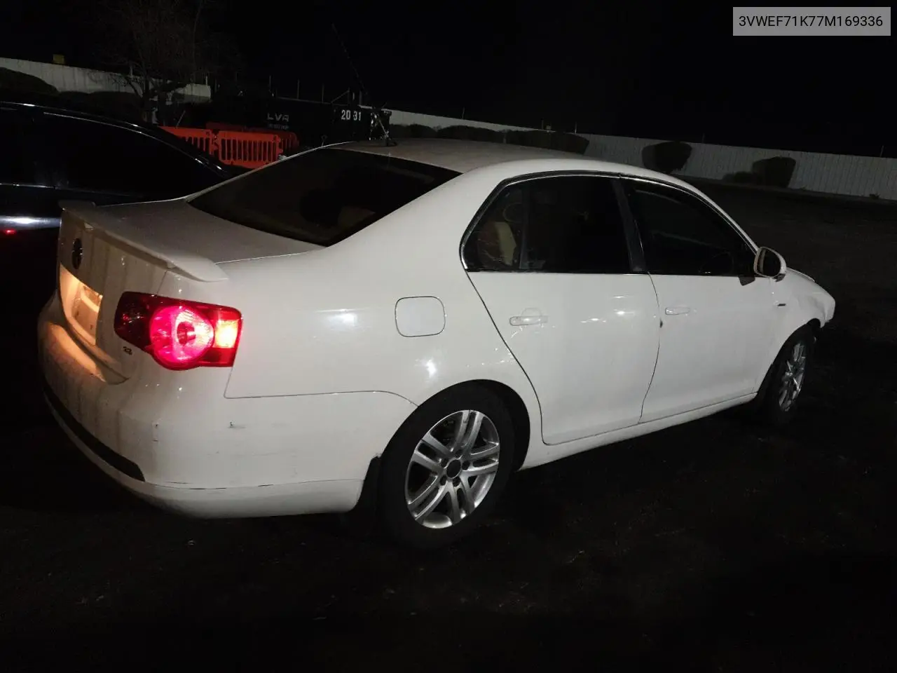 2007 Volkswagen Jetta Wolfsburg VIN: 3VWEF71K77M169336 Lot: 50278415