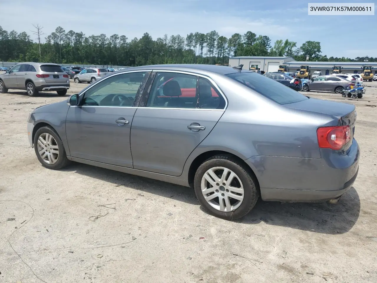 2007 Volkswagen Jetta 2.5 Option Package 1 VIN: 3VWRG71K57M000611 Lot: 55950635