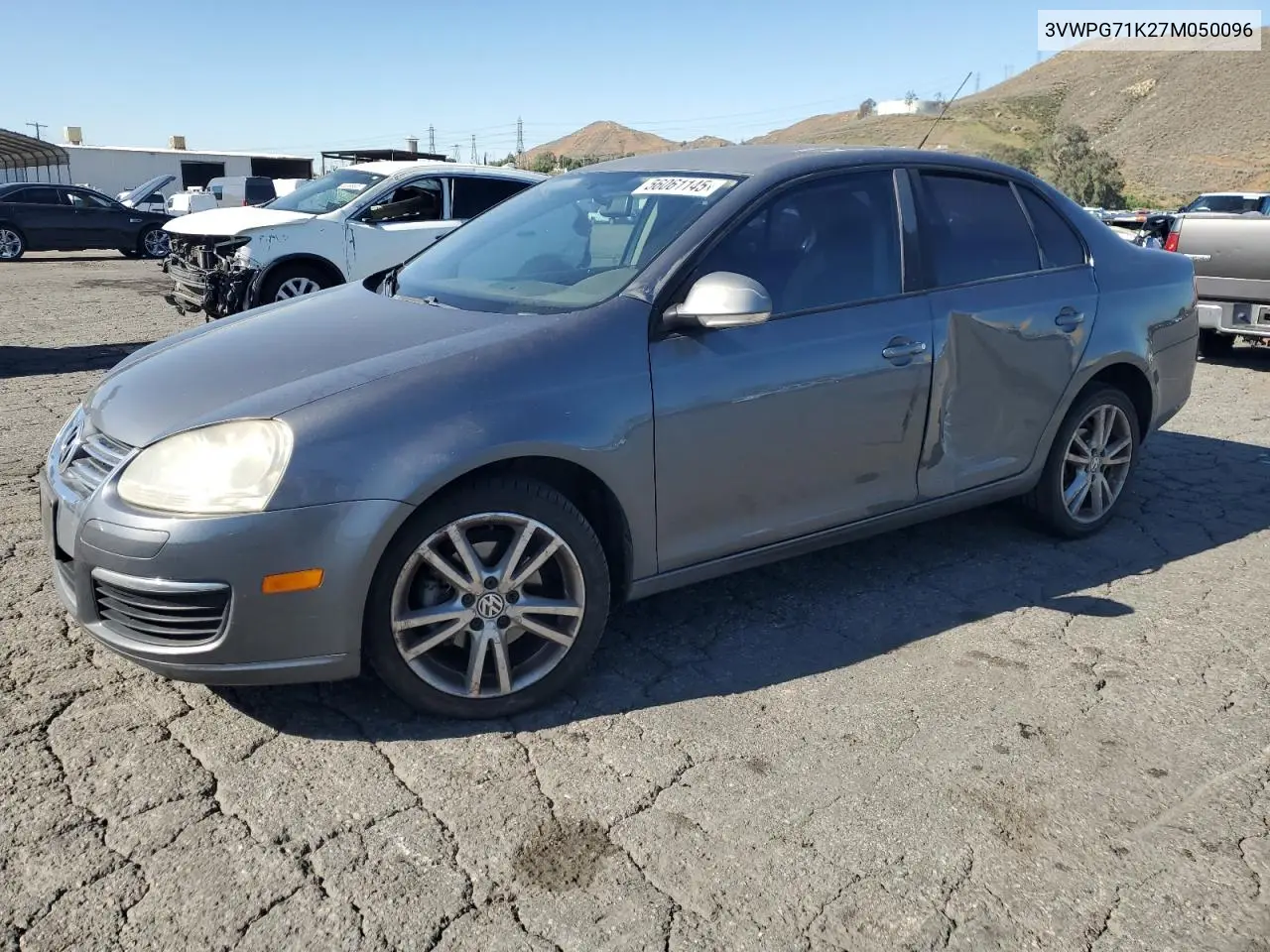 2007 Volkswagen Jetta 2.5 VIN: 3VWPG71K27M050096 Lot: 56061145