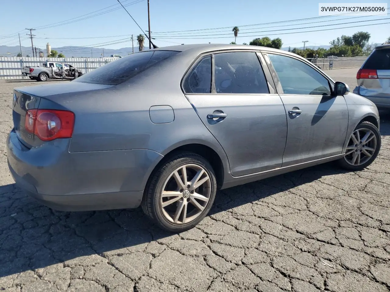 2007 Volkswagen Jetta 2.5 VIN: 3VWPG71K27M050096 Lot: 56061145