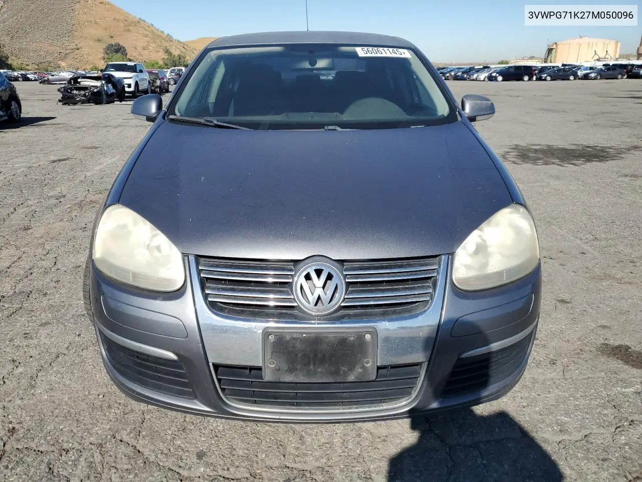 2007 Volkswagen Jetta 2.5 VIN: 3VWPG71K27M050096 Lot: 56061145
