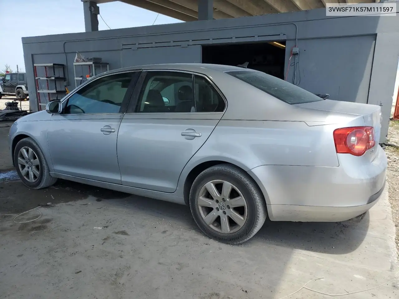 2007 Volkswagen Jetta 2.5 Option Package 1 VIN: 3VWSF71K57M111597 Lot: 56305925