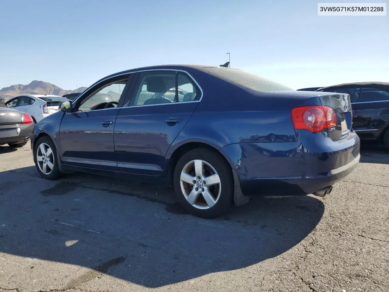 2007 Volkswagen Jetta 2.5 Option Package 1 VIN: 3VWSG71K57M012288 Lot: 56735725