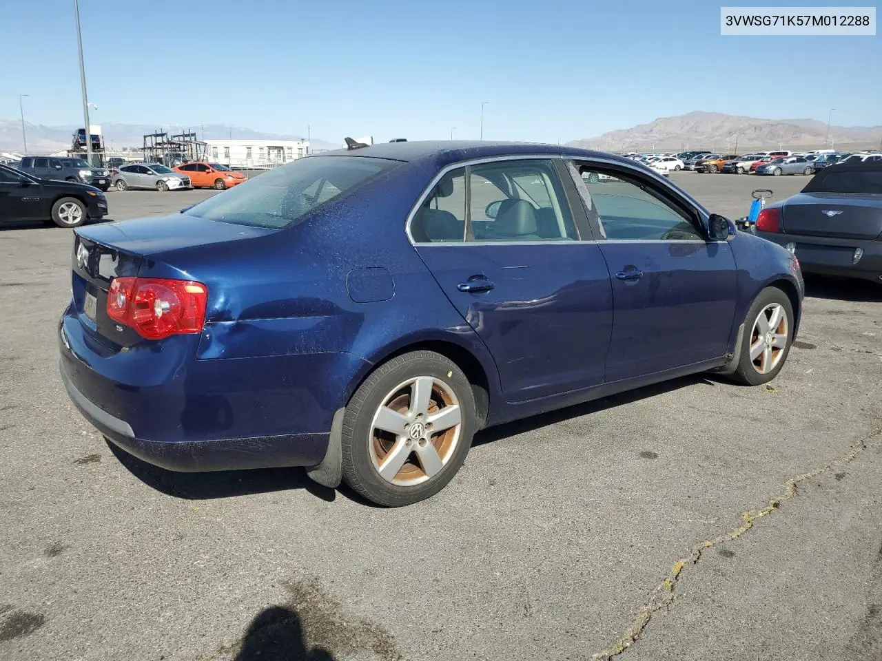2007 Volkswagen Jetta 2.5 Option Package 1 VIN: 3VWSG71K57M012288 Lot: 56735725