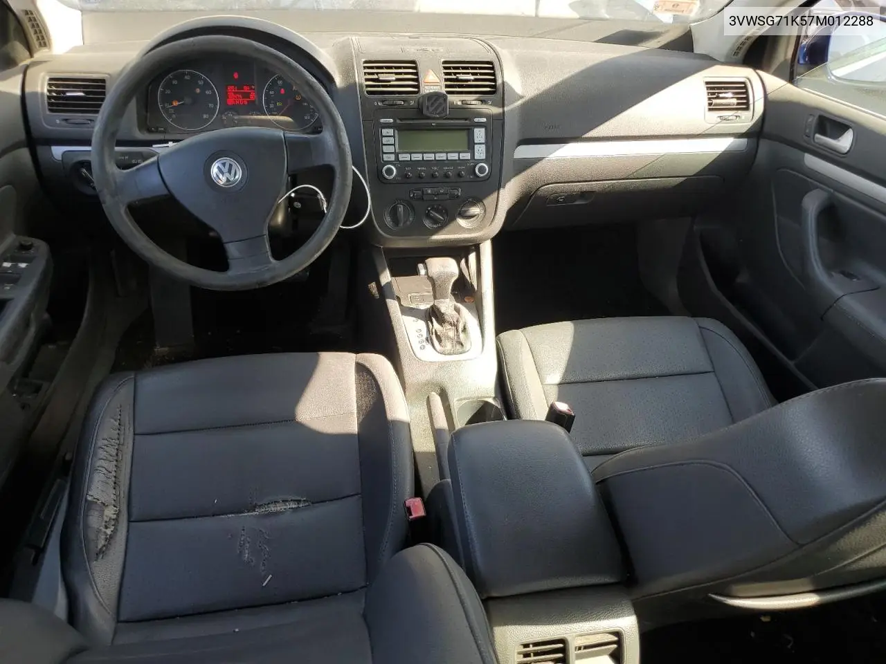 2007 Volkswagen Jetta 2.5 Option Package 1 VIN: 3VWSG71K57M012288 Lot: 56735725