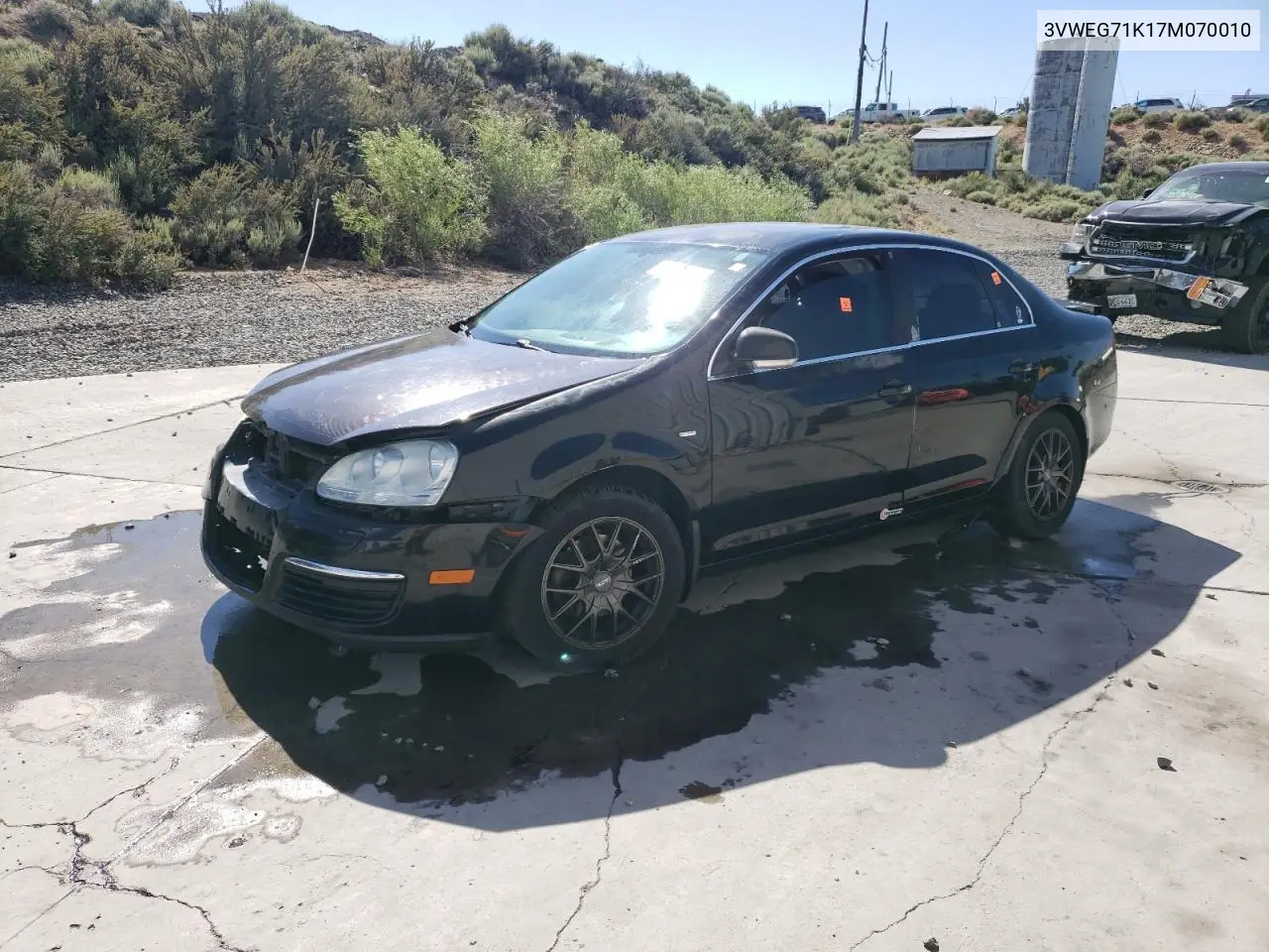 2007 Volkswagen Jetta Wolfsburg VIN: 3VWEG71K17M070010 Lot: 60681535