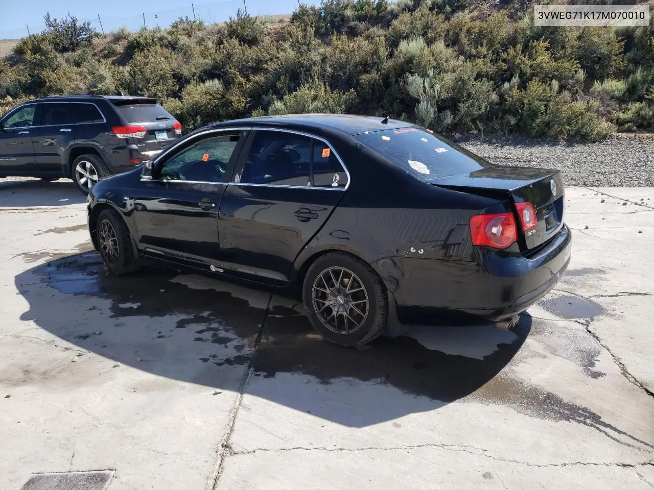2007 Volkswagen Jetta Wolfsburg VIN: 3VWEG71K17M070010 Lot: 60681535