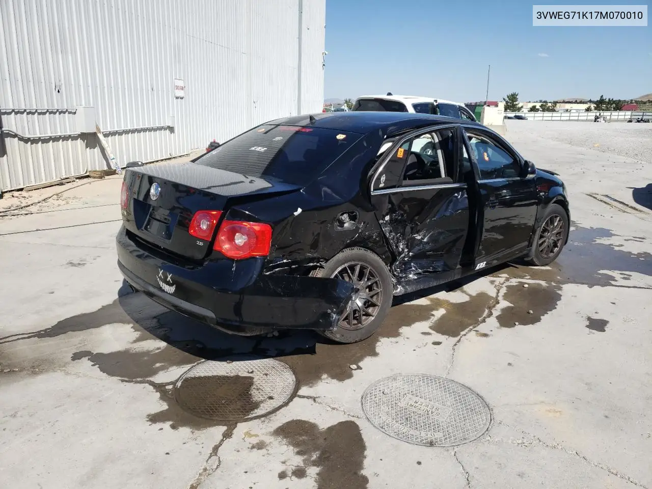 2007 Volkswagen Jetta Wolfsburg VIN: 3VWEG71K17M070010 Lot: 60681535