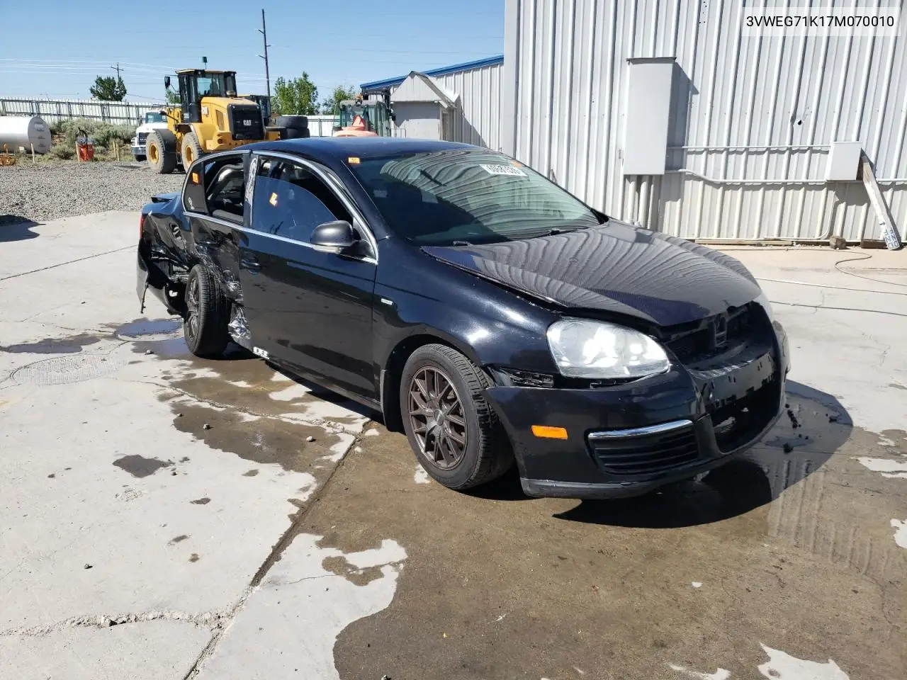 2007 Volkswagen Jetta Wolfsburg VIN: 3VWEG71K17M070010 Lot: 60681535