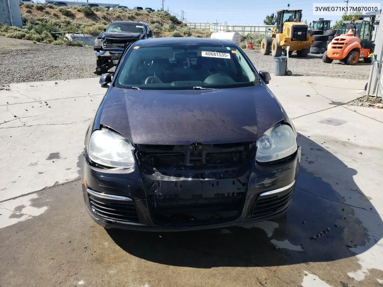 2007 Volkswagen Jetta Wolfsburg VIN: 3VWEG71K17M070010 Lot: 60681535