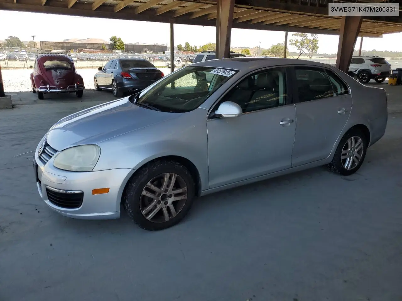 2007 Volkswagen Jetta Wolfsburg VIN: 3VWEG71K47M200331 Lot: 61526405