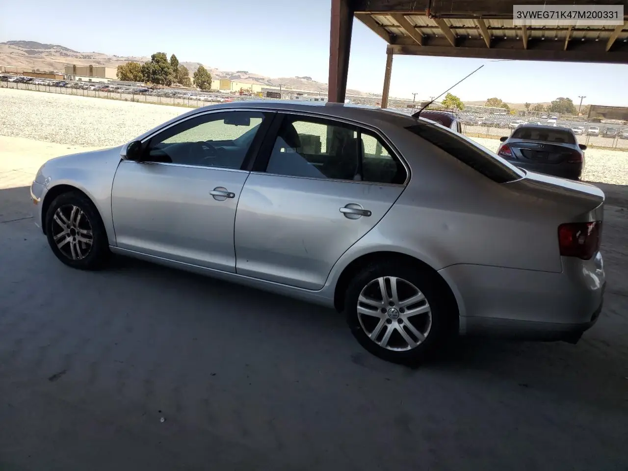 2007 Volkswagen Jetta Wolfsburg VIN: 3VWEG71K47M200331 Lot: 61526405