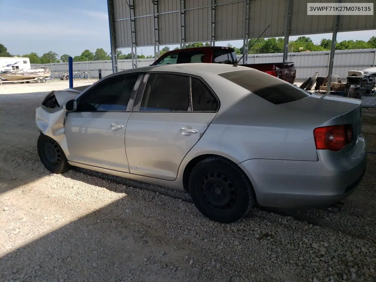 2007 Volkswagen Jetta 2.5 VIN: 3VWPF71K27M076135 Lot: 61903465