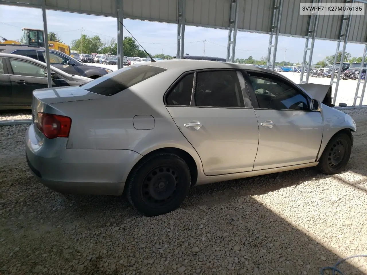 2007 Volkswagen Jetta 2.5 VIN: 3VWPF71K27M076135 Lot: 61903465
