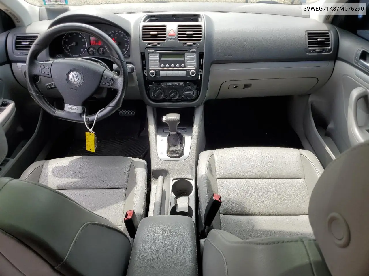 2007 Volkswagen Jetta Wolfsburg VIN: 3VWEG71K87M076290 Lot: 61903575