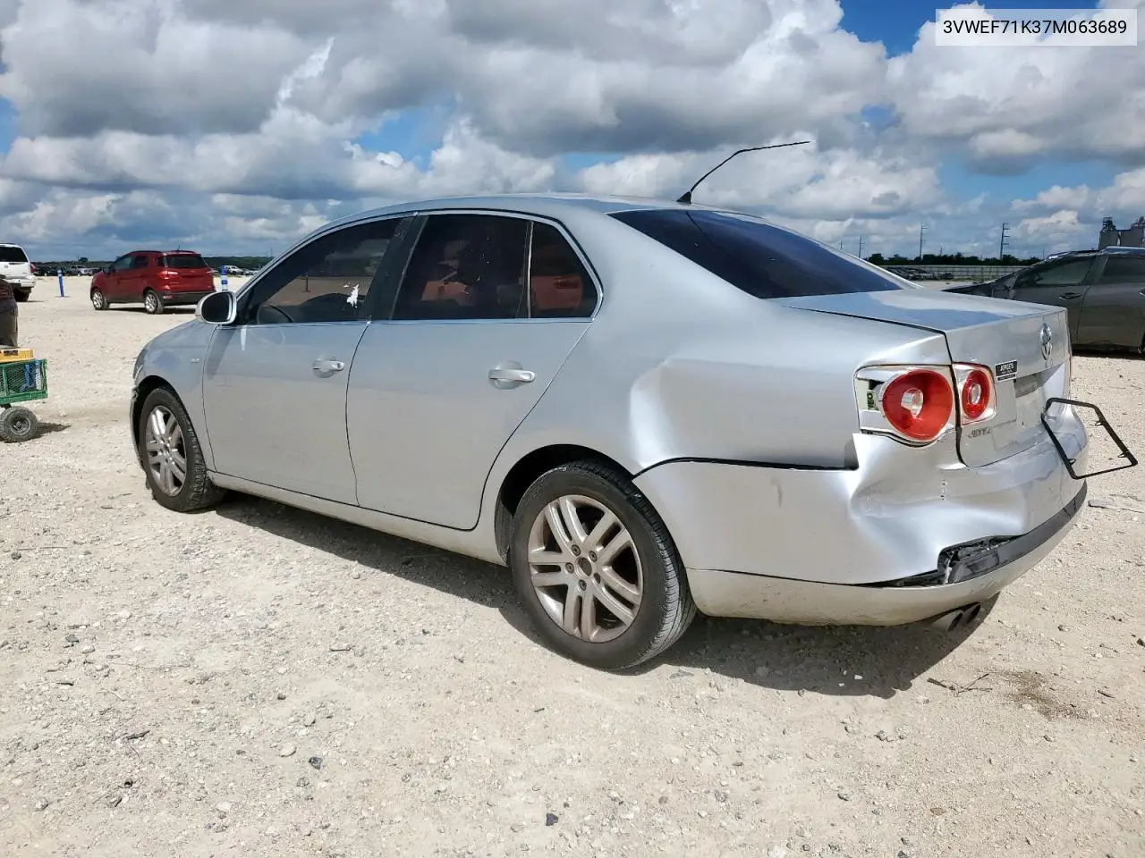 2007 Volkswagen Jetta Wolfsburg VIN: 3VWEF71K37M063689 Lot: 62166715
