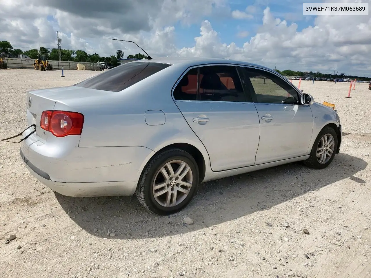 2007 Volkswagen Jetta Wolfsburg VIN: 3VWEF71K37M063689 Lot: 62166715