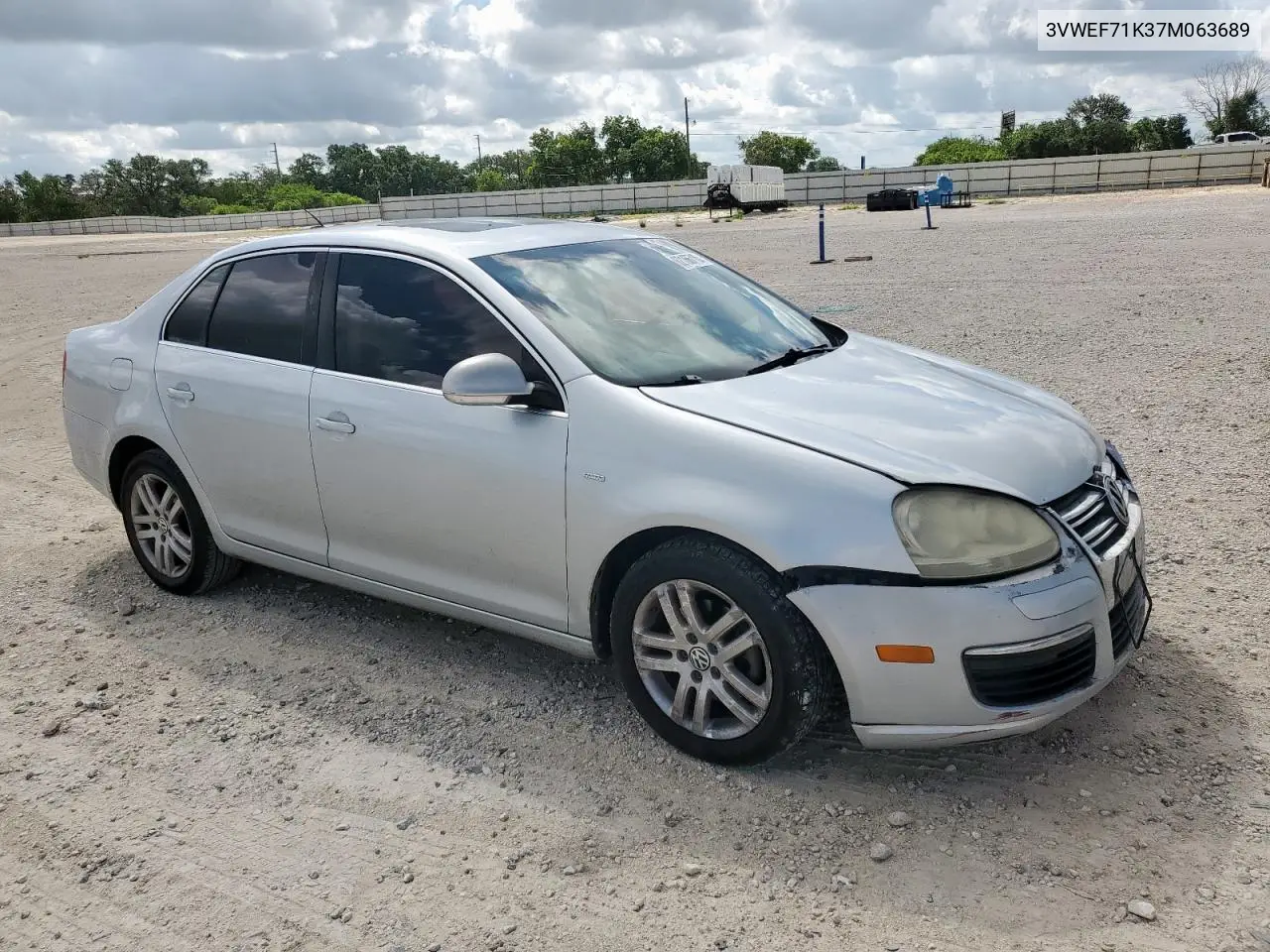 2007 Volkswagen Jetta Wolfsburg VIN: 3VWEF71K37M063689 Lot: 62166715