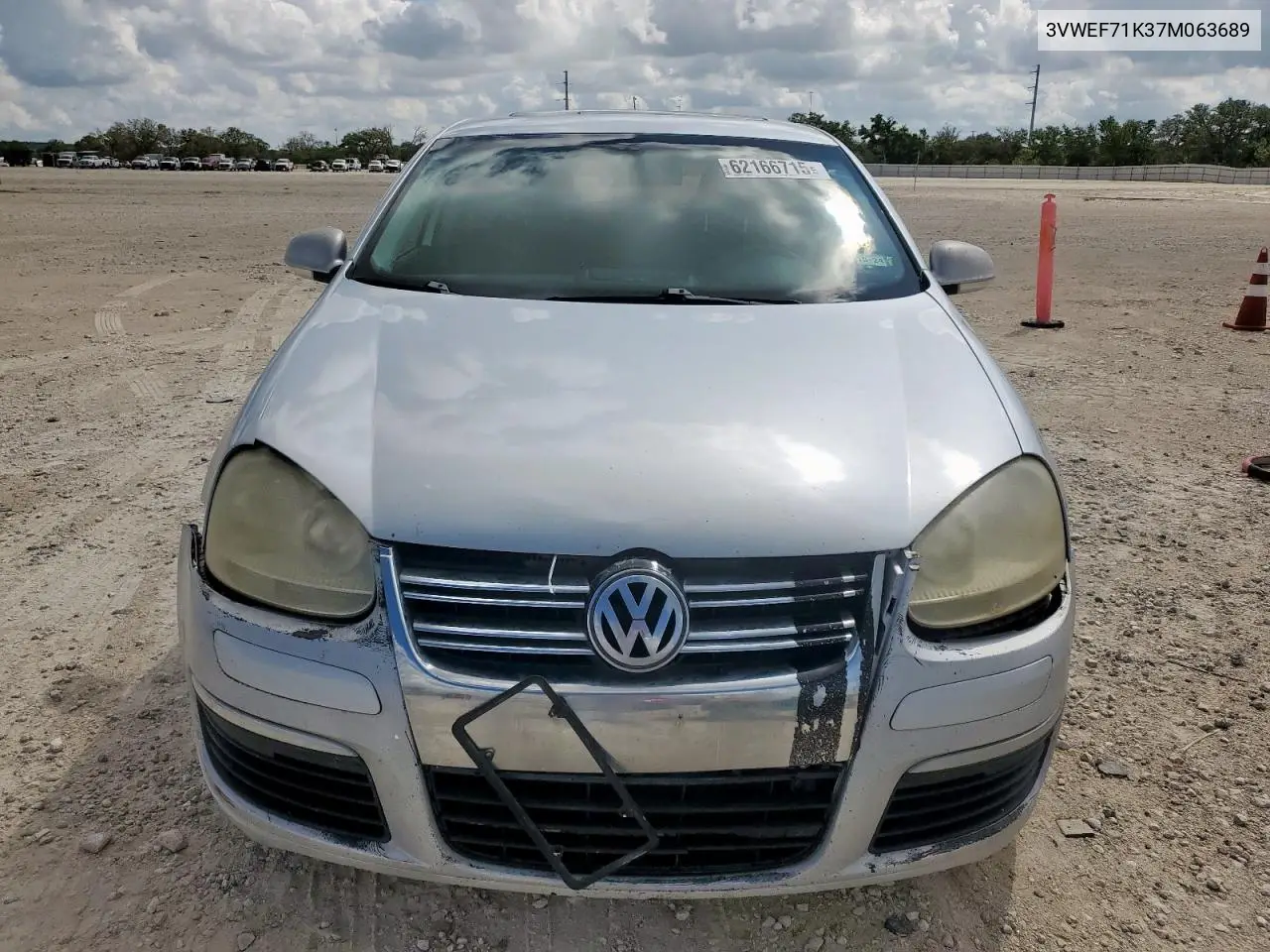 2007 Volkswagen Jetta Wolfsburg VIN: 3VWEF71K37M063689 Lot: 62166715