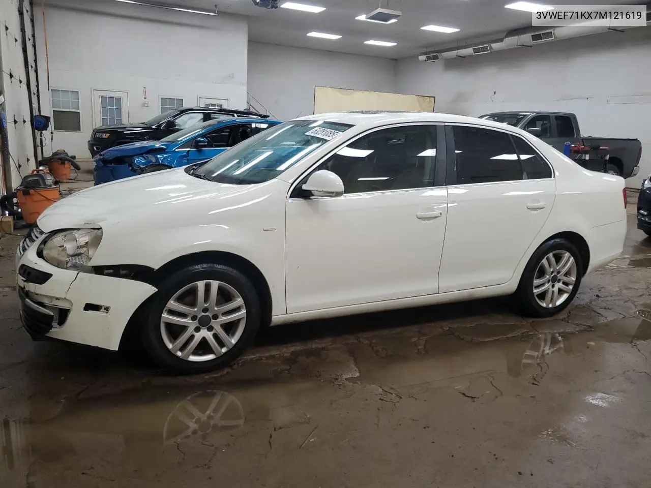 2007 Volkswagen Jetta Wolfsburg VIN: 3VWEF71KX7M121619 Lot: 63281085