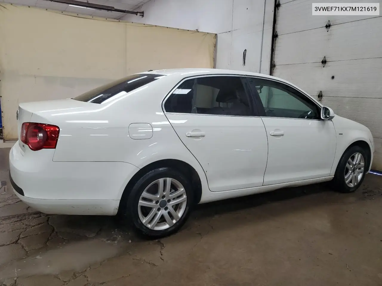 2007 Volkswagen Jetta Wolfsburg VIN: 3VWEF71KX7M121619 Lot: 63281085