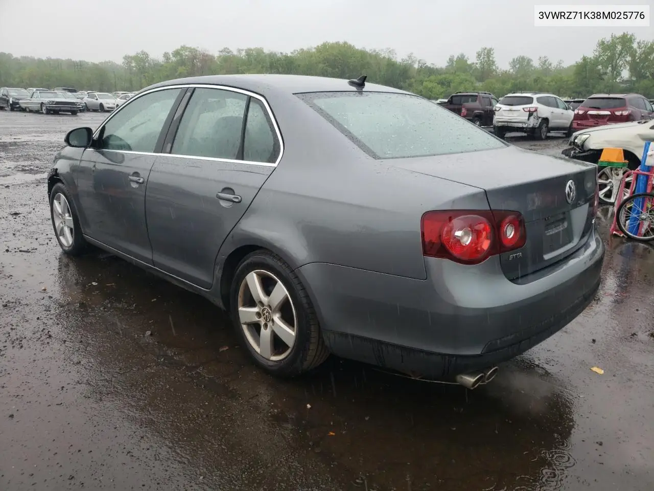 2008 Volkswagen Jetta Se VIN: 3VWRZ71K38M025776 Lot: 55985785