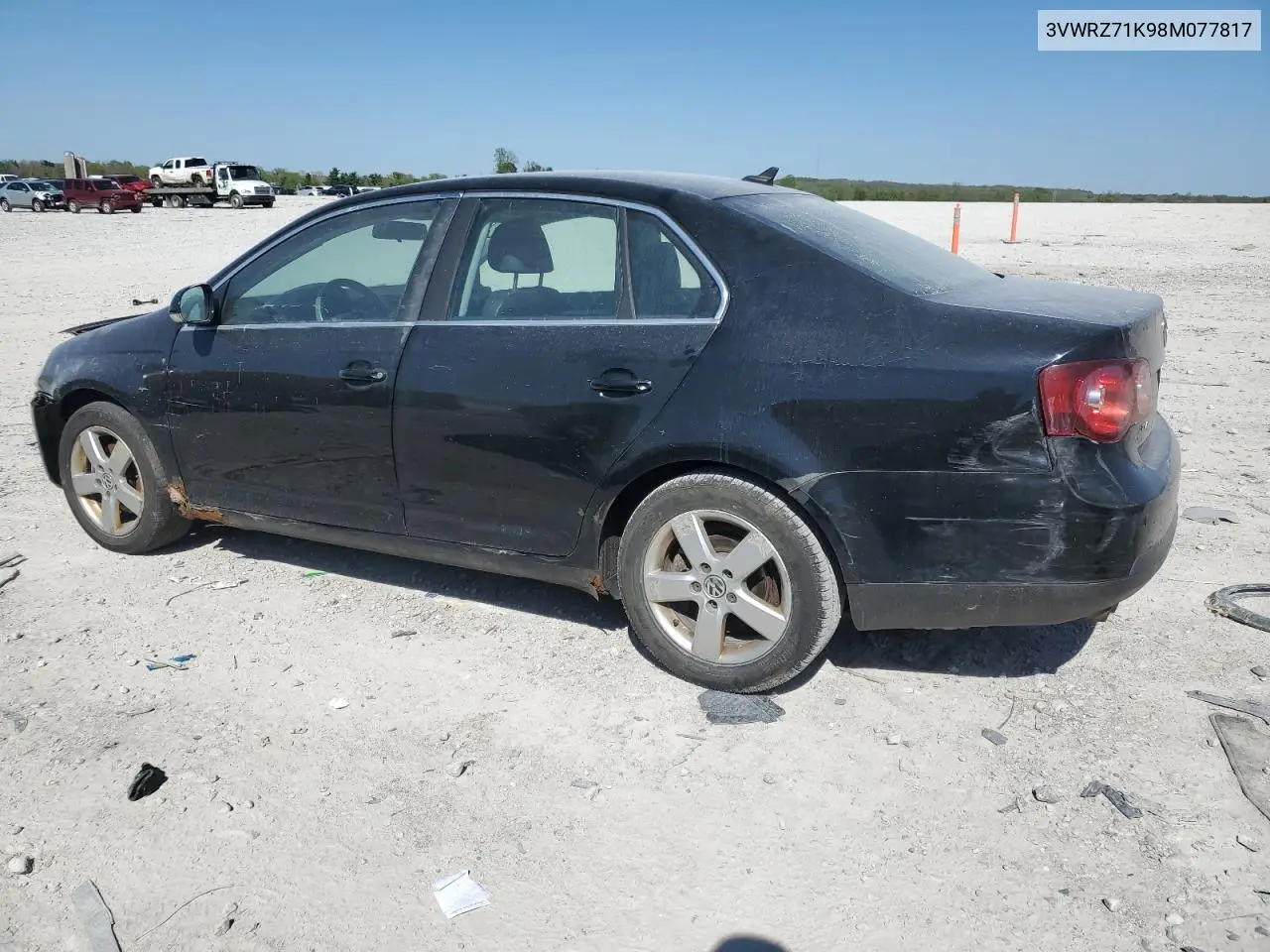 2008 Volkswagen Jetta Se VIN: 3VWRZ71K98M077817 Lot: 56218055