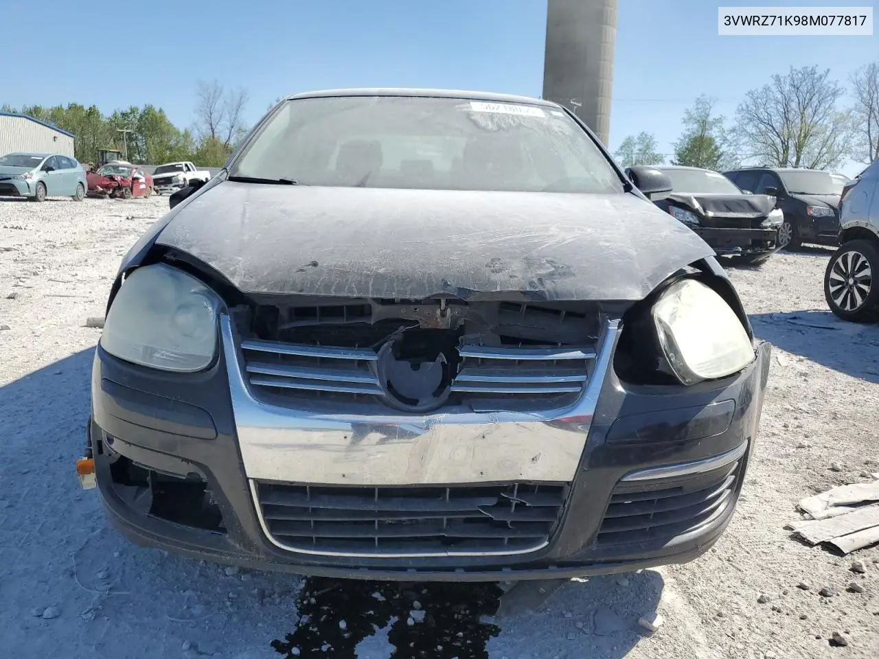 2008 Volkswagen Jetta Se VIN: 3VWRZ71K98M077817 Lot: 56218055