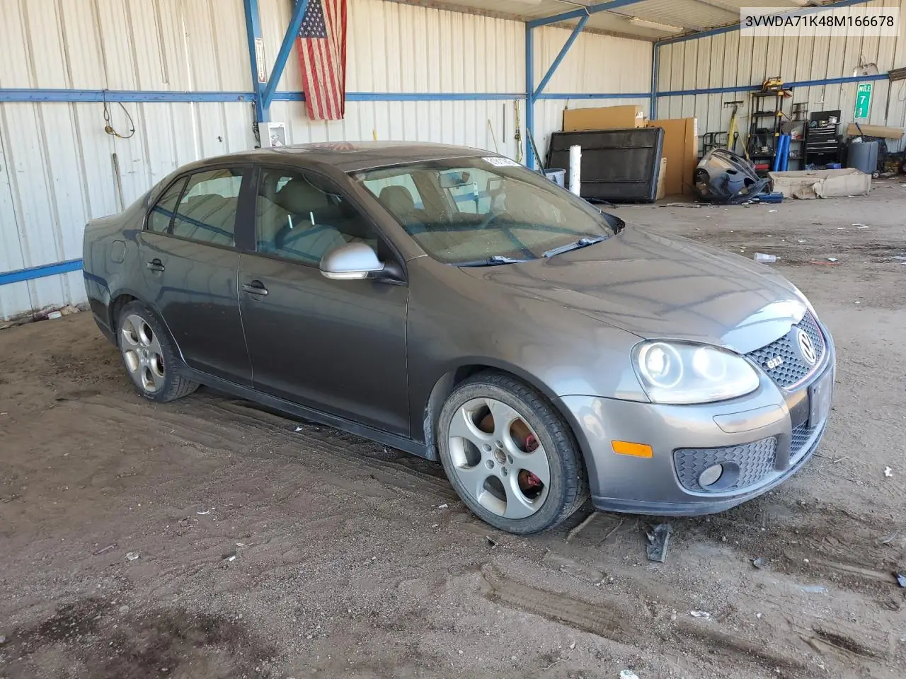 2008 Volkswagen Gli VIN: 3VWDA71K48M166678 Lot: 61811945