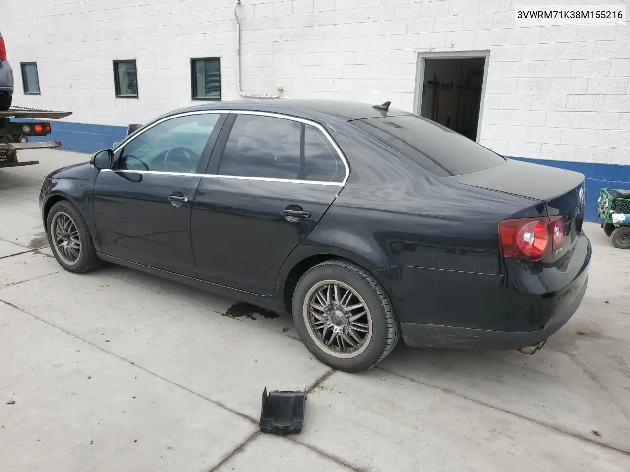 2008 Volkswagen Jetta Se VIN: 3VWRM71K38M155216 Lot: 63348165