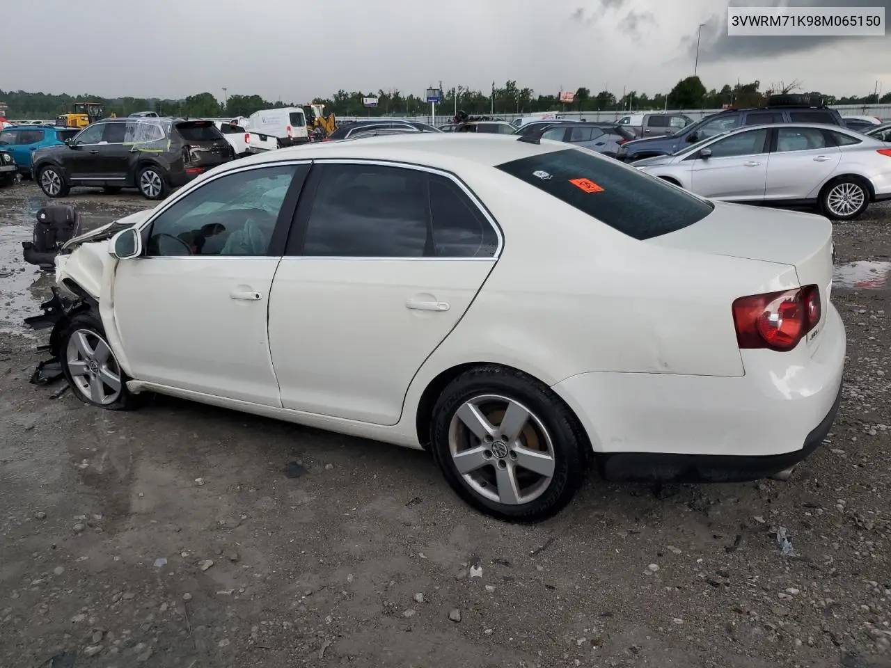 2008 Volkswagen Jetta Se VIN: 3VWRM71K98M065150 Lot: 64981975