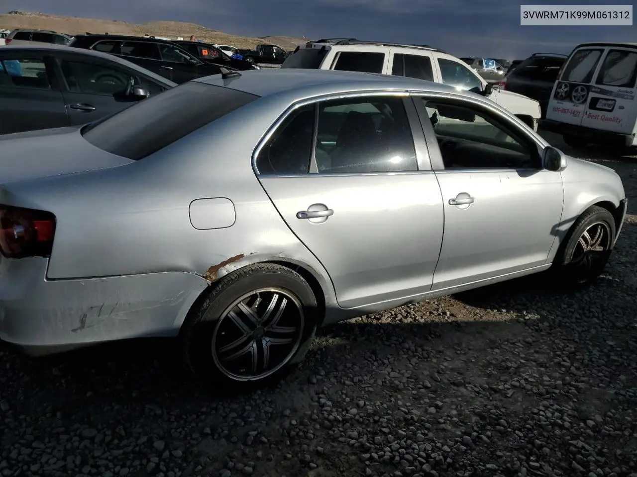 2009 Volkswagen Jetta Se VIN: 3VWRM71K99M061312 Lot: 42747695