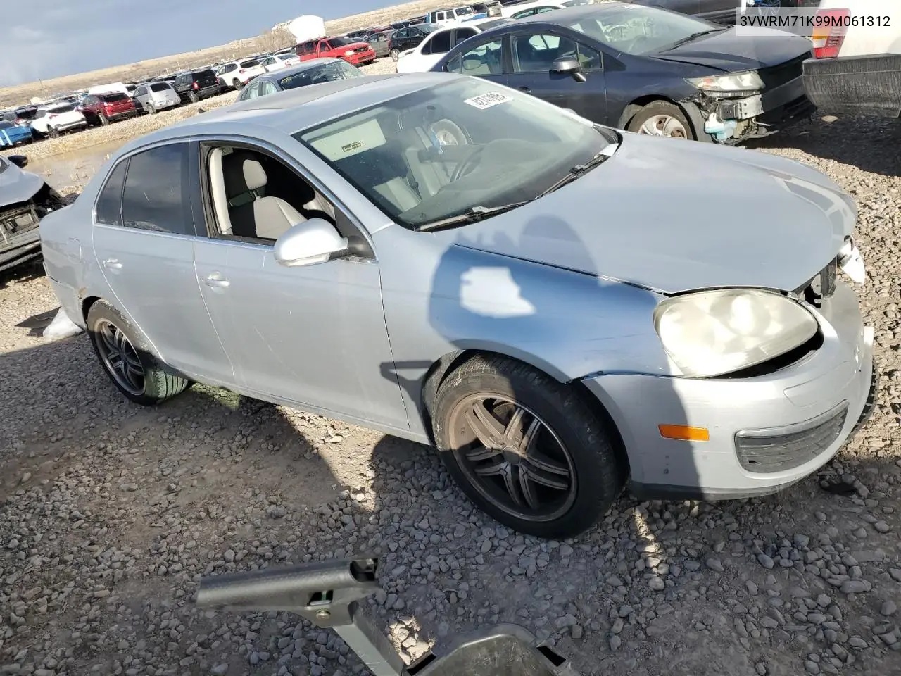 2009 Volkswagen Jetta Se VIN: 3VWRM71K99M061312 Lot: 42747695