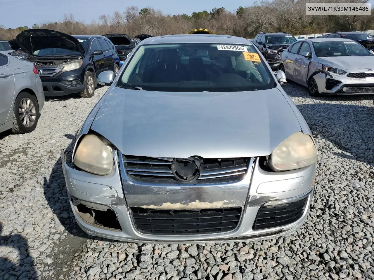 2009 Volkswagen Jetta Tdi VIN: 3VWRL71K39M146486 Lot: 42920565