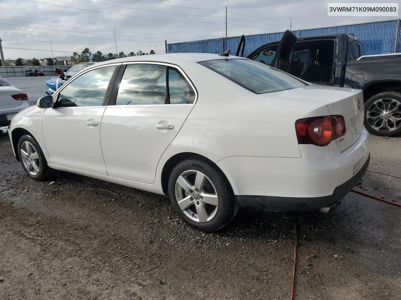 2009 Volkswagen Jetta Se VIN: 3VWRM71K09M090083 Lot: 45283335