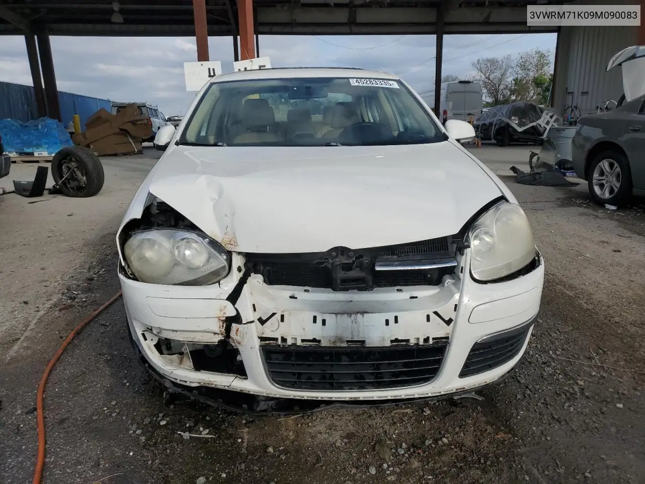 2009 Volkswagen Jetta Se VIN: 3VWRM71K09M090083 Lot: 45283335