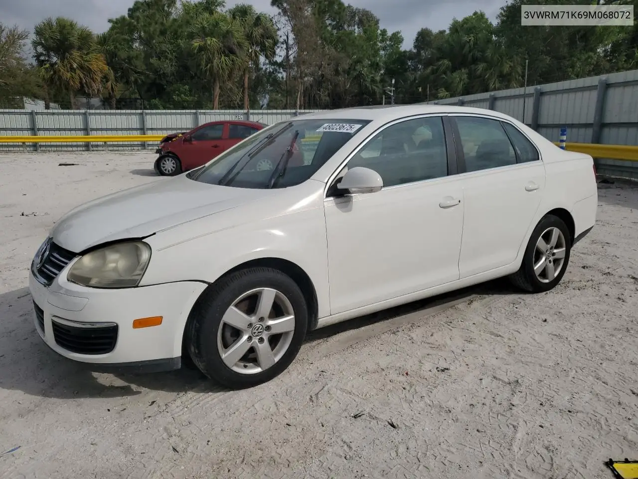 2009 Volkswagen Jetta Se VIN: 3VWRM71K69M068072 Lot: 48023675