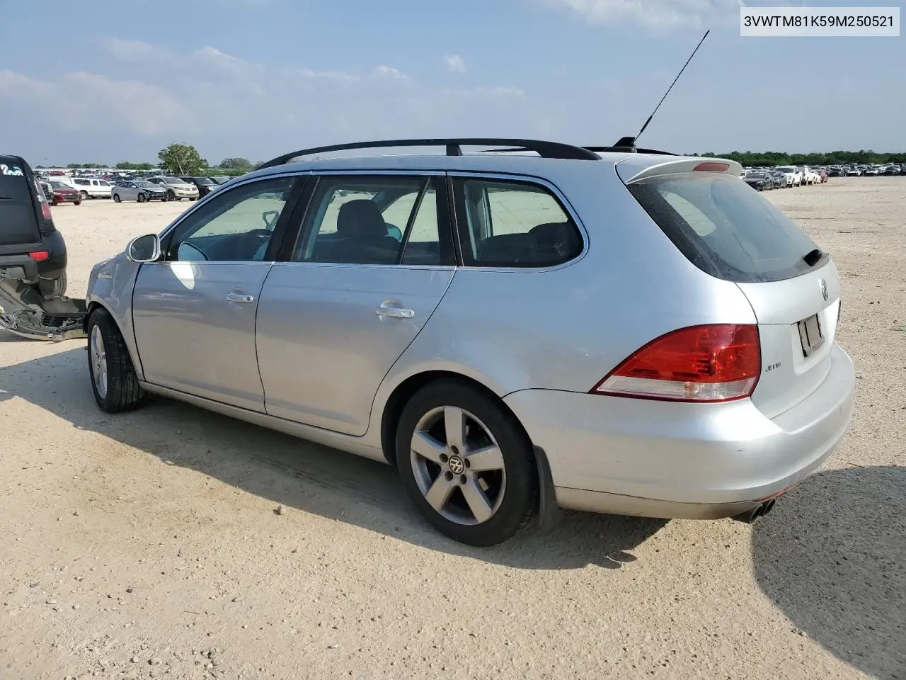 2009 Volkswagen Jetta Se VIN: 3VWTM81K59M250521 Lot: 51952285