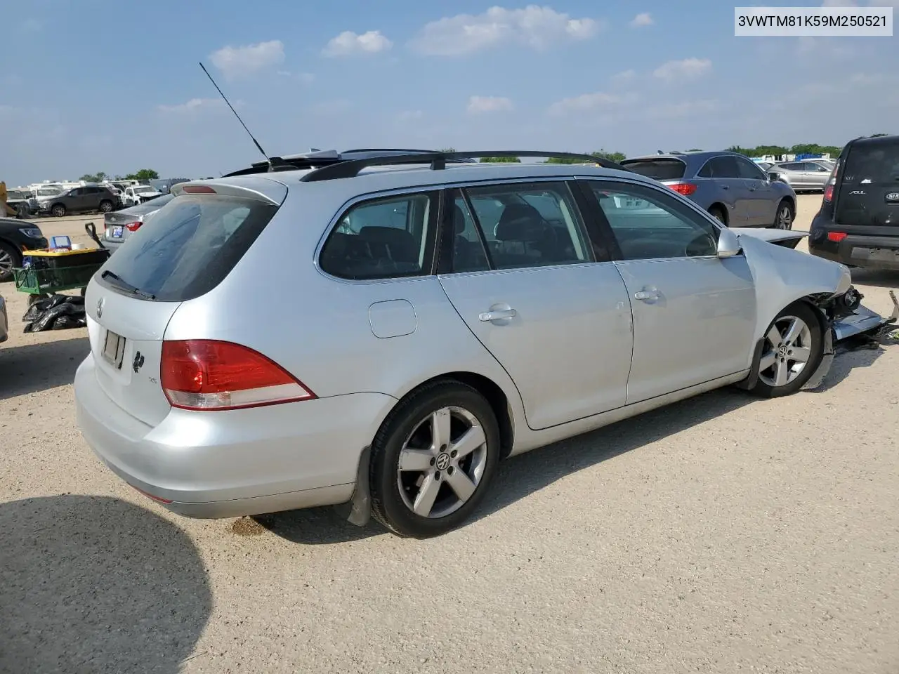 2009 Volkswagen Jetta Se VIN: 3VWTM81K59M250521 Lot: 51952285