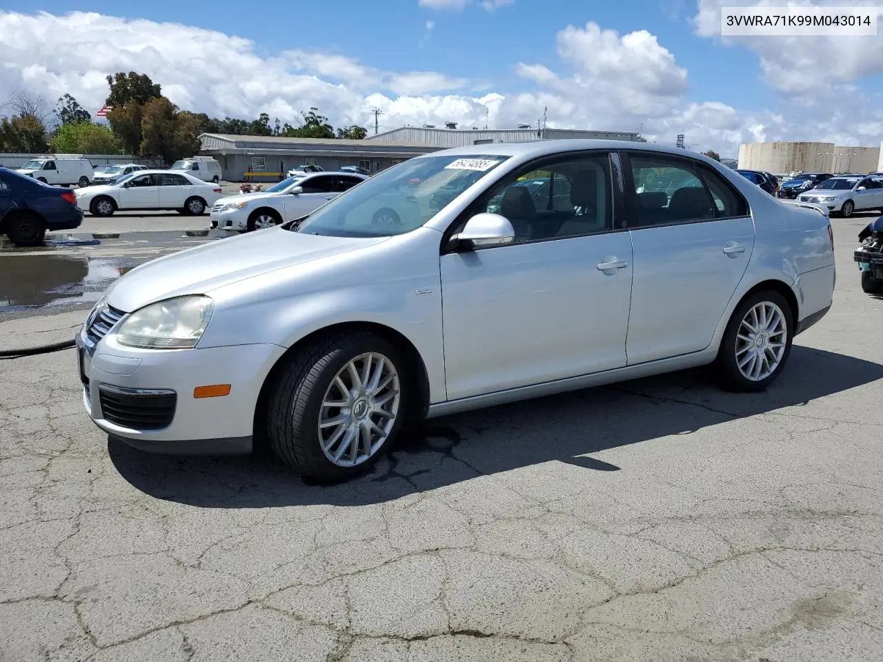 2009 Volkswagen Jetta Wolfsburg VIN: 3VWRA71K99M043014 Lot: 56424885