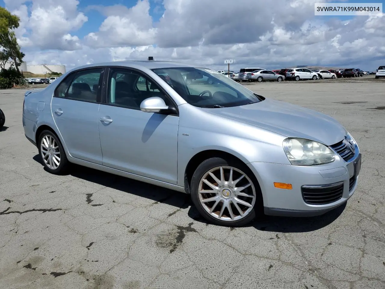 2009 Volkswagen Jetta Wolfsburg VIN: 3VWRA71K99M043014 Lot: 56424885