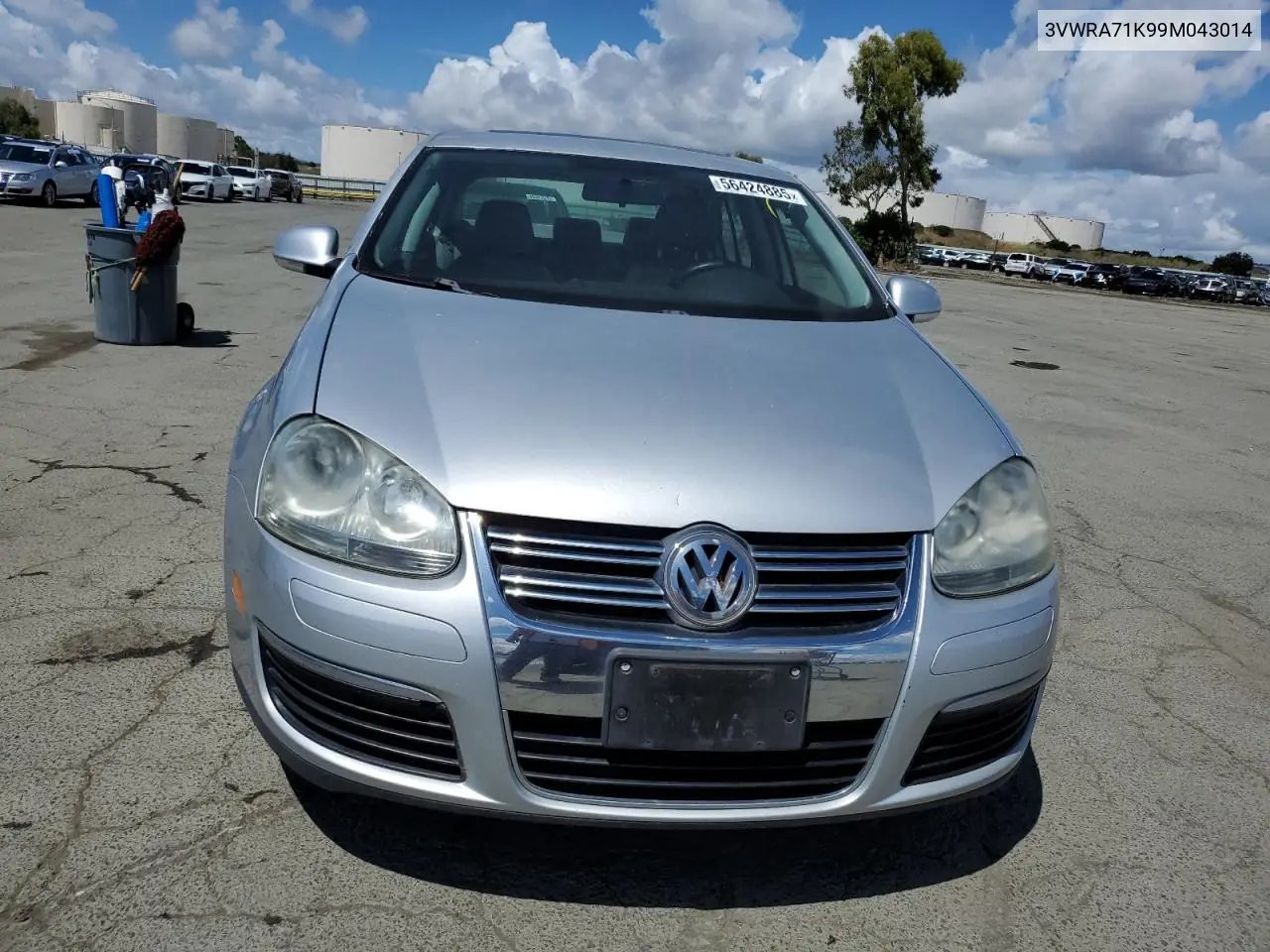 2009 Volkswagen Jetta Wolfsburg VIN: 3VWRA71K99M043014 Lot: 56424885