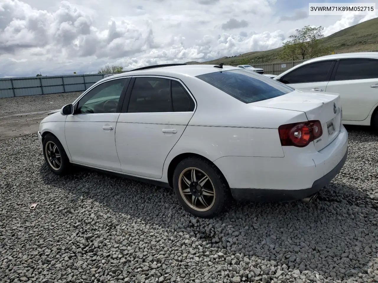 2009 Volkswagen Jetta Se VIN: 3VWRM71K89M052715 Lot: 56601175