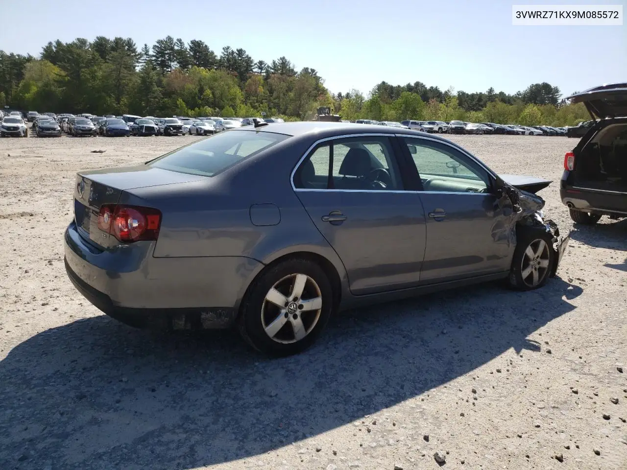 2009 Volkswagen Jetta Se VIN: 3VWRZ71KX9M085572 Lot: 56634345