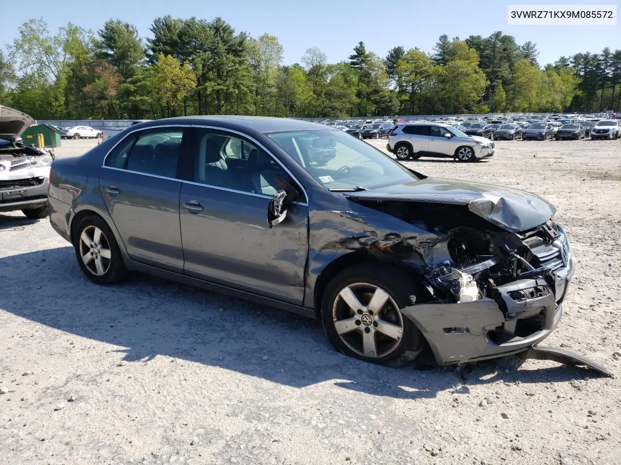 2009 Volkswagen Jetta Se VIN: 3VWRZ71KX9M085572 Lot: 56634345