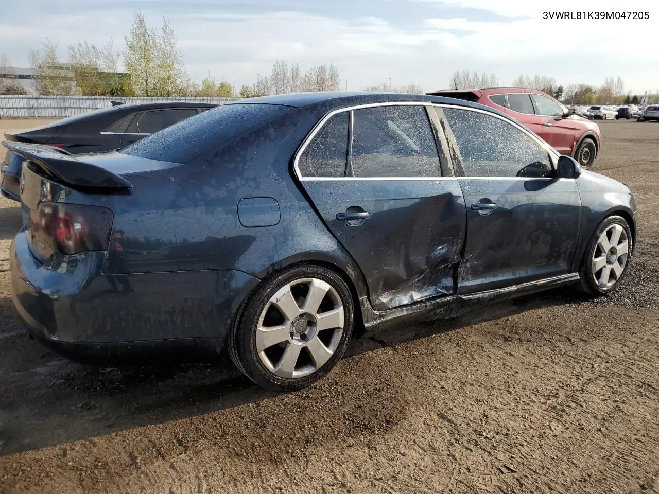 2009 Volkswagen Jetta Tdi VIN: 3VWRL81K39M047205 Lot: 56740055