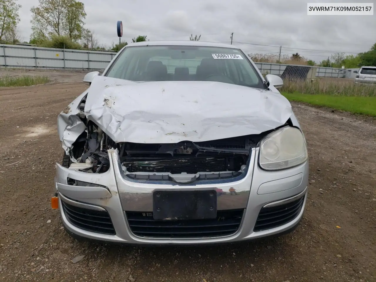 2009 Volkswagen Jetta Se VIN: 3VWRM71K09M052157 Lot: 56867755