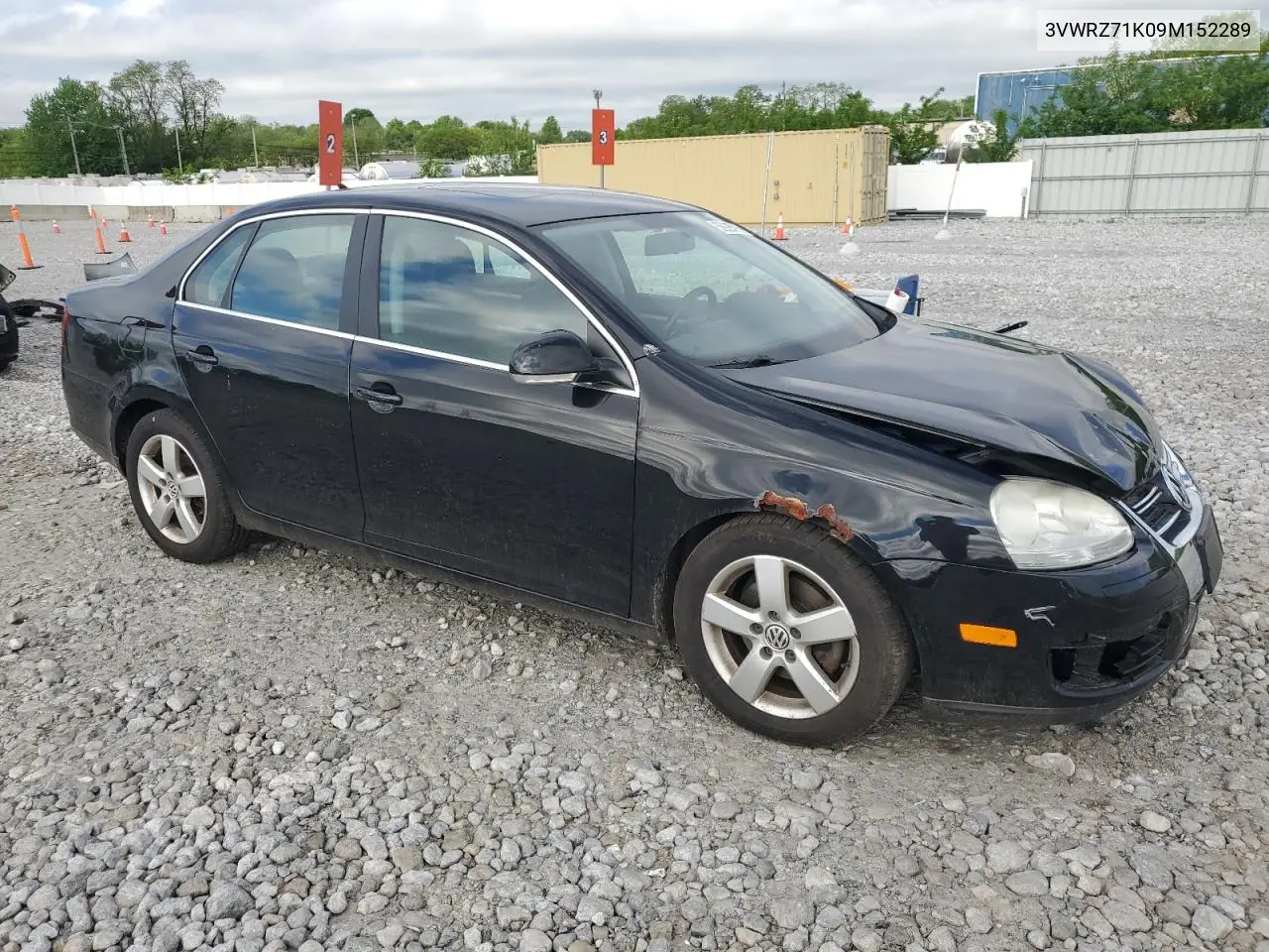 2009 Volkswagen Jetta Se VIN: 3VWRZ71K09M152289 Lot: 56928795