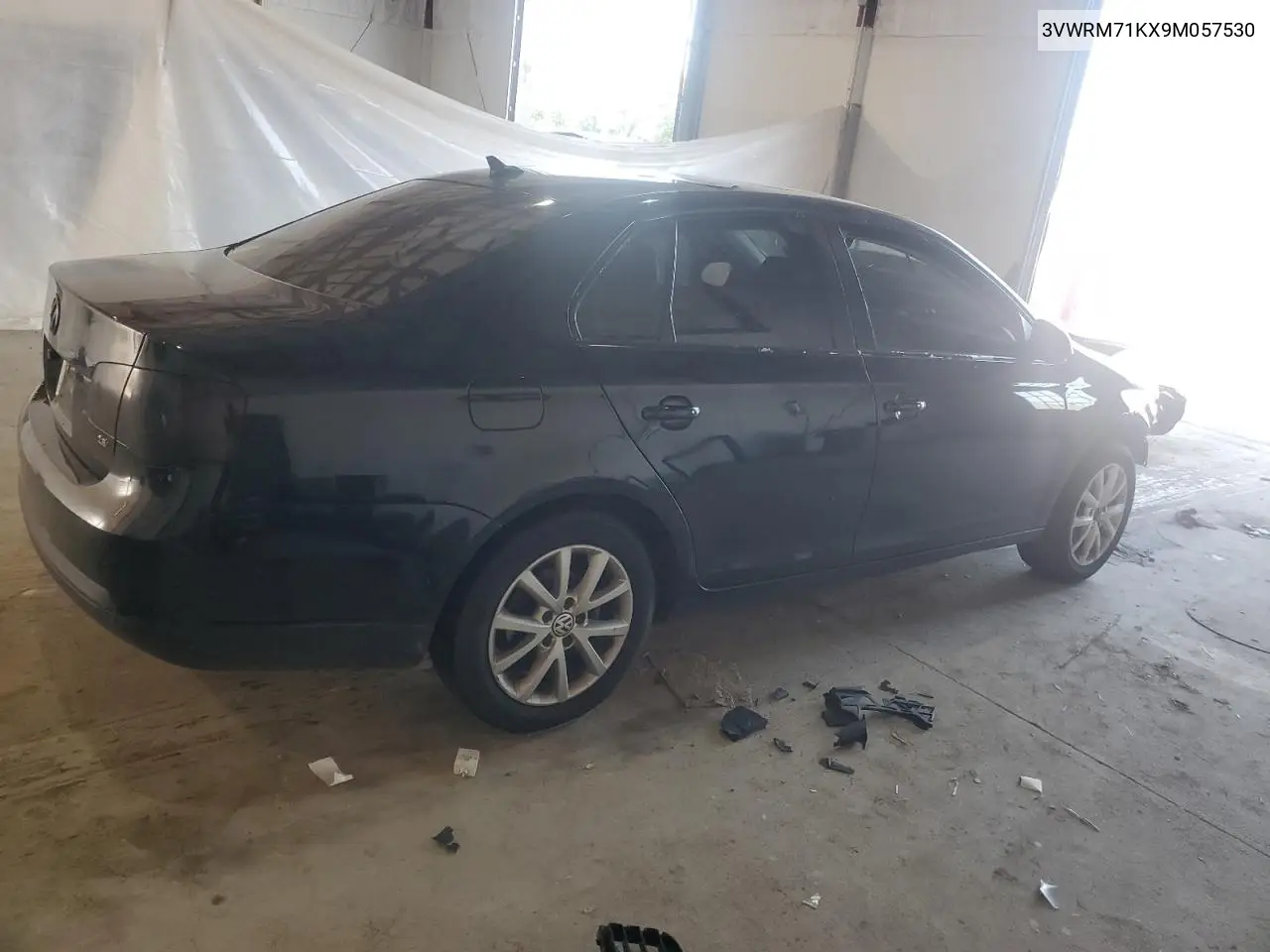 2009 Volkswagen Jetta Se VIN: 3VWRM71KX9M057530 Lot: 61356475