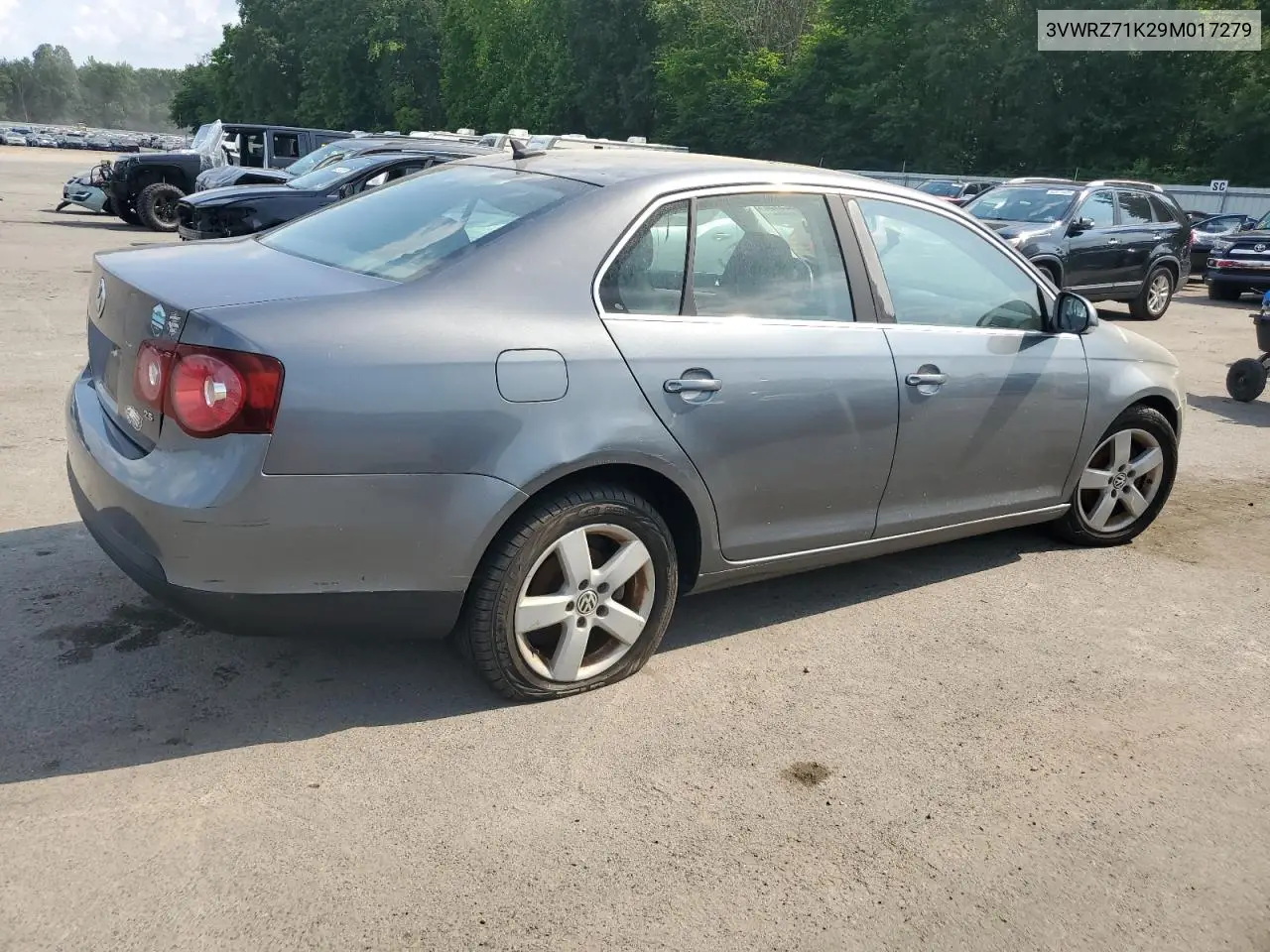 2009 Volkswagen Jetta Se VIN: 3VWRZ71K29M017279 Lot: 62492315